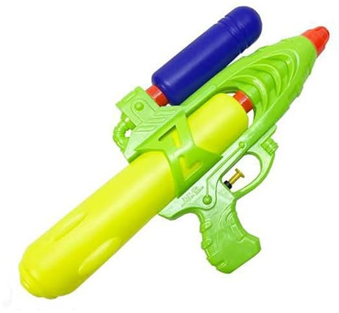 Wasserpistole mit Zwei Behältern (34 cm) | Wasserpistole mit erfrischendem Wasserstrahl zum Spielen für Kinder