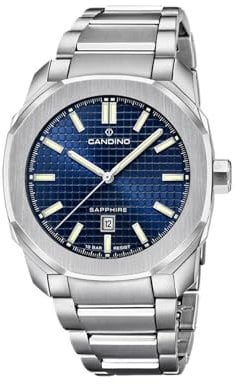 Candino Herrenuhr Edelstahl Silber Sport Armbanduhr UC4754/2 Analoguhr