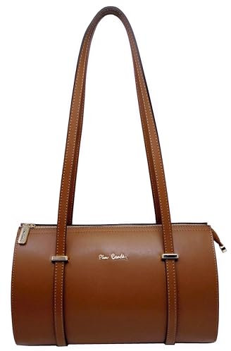 PIERRE CARDIN Damen-Handtasche, echtes Leder, Schultertasche, multifunktional, elegant, Damen-Handtasche, Shopper, Schultertasche, multifunktional, Damen-Handtaschen, Shopper, Schultertasche, Leder