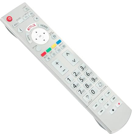 N2QAYB001012 Ersatz-Fernbedienung -VINABTY-fit für Panasonic LCD LED 3D HD Smart TV Fernbedienung TX-50CXW804 TX-40CX800E TX-65CX802B TX-40CX802B TX-40CXW80 TX-50CX800E