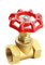 Kupfer-Kugelventil-Abschaltung, 1/2 Zoll, 3/4 Zoll, 1 Zoll, 1-1/4 Zoll PT-Innengewinde, Messing-Kugelhahn-Controller(Size:3/4)