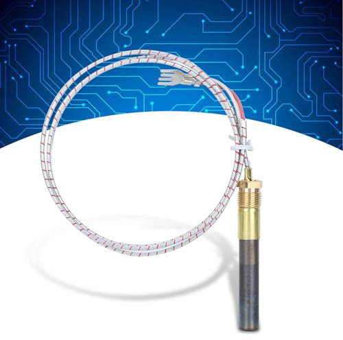Gas-Thermoelement, Universal-Gasheizungs-Thermoelement-Ersatz-Gasherd-Kamin-Ersatzsatz, Adapter Für Ofen-Gasöfen, Kessel, Heizgerät, 91,4 Cm Länge