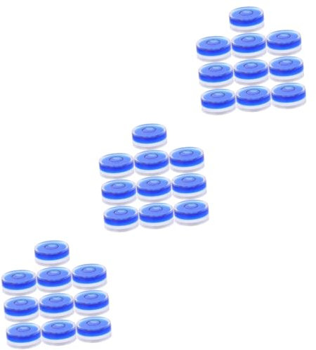 jojofuny 30stücke Acryl Wasserwaage Universeller Rundwasserwaage-bubble Level Für Präzise Kalibrierung Für Bilderrahmen Und Mauerwerke Blau