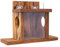 Eichhörnchen-Futterstation aus , Eichhörnchen-Futterstation, Nussspender für Eichhörnchen und Streifenhörnchen, Gartendekoration, 35,2 x 12,8 x 24 cm,