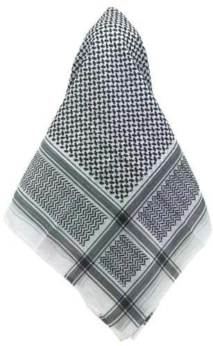 Watreketal Halstuch,Shmagh-Schal Schal für Männer und Frauen multifunktionaler Kopfschal Unisex-Shemagh vielseitiger Outdoor-Schal Schal für den Alltag
