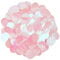 CABODYALS 380 Stück 20mm Rosa Flache Pailletten Runde Pailletten Kunststoff PVC Schillernde Glänzende Glitzer Pailletten Lose Pailletten Perlen Zum Nähen Basteln DIY Sticken Verzierungen