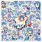 Lucky Stars Aufkleber 50Pcs Graffiti Abziehbild Izumi Konata Figur Notizbuch DIY Aufkleber Hiiragi Kagami Aufkleber Für Tablets Tasse Skateboard Fahrrad Helm Dekorative Aufkleber