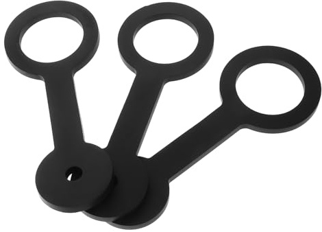 PENIKOKO 3pcs Rv Flexible Shower Door Latch Magnetic Lock for Rv Motorhome Trailer Secure Replacement Kit