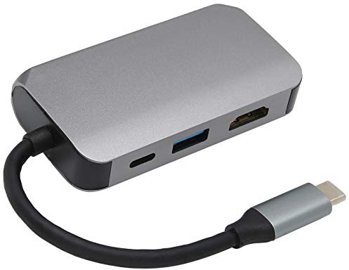 aqxreight 4 dans la Station d'accueil de Type C avec PD USB et Connectivité VGA pour la Prise en Charge de l'appareil Multiples
