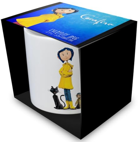 Pyramid International Coraline (Gruppe) White Pod Mug White Pod Mug 311.8 g / 315ml - Offiziell lizenzierte Keramik-Sammeltasse