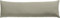 REDBEST Seitenschläferkissenbezug Single- Jersey San Francisco, Taupe Größe 40x140 - weiche Qualität, bügelfrei, praktischer Reißverschluss, 100% Baumwolle