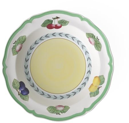 Villeroy & Boch French Garden Fleurence Ensaladera, Porcelana Premium, Blanco/Colorido