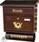 BTV Briefkasten, Premium-Qualität, verzinkt, pulverbeschichtet FG/c groß in Kupfer kupferbraun braun Zeitungsfach Zeitungen Post antik Mailbox Schild