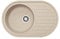 Franke 114.0175.430 Kitchen Sink Made of Granite with A Single Bowl, Beige, 77 x 50 cm
