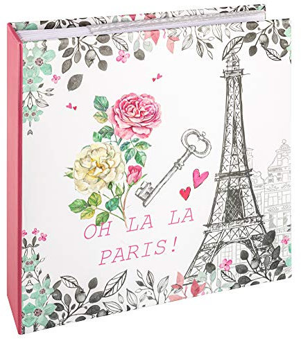 walther design Fotoalbum 200 Fotos 10 x 15 cm Memo-Einsteckalbum Oh la la ME-607