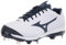 Mizuno Damen Klampe, Botas De Fútbolك Softball-Schuh, Weiß/Marineblau, 44 EU