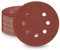 LESNIC 600 Grit Sanding Discs 50pcs, 125mm Sanding Discs 5 inches 8 Holes Fibre Backed Abrasive Discs Hook & Loop for Orbit Orbital Sanders and All Oscillating Tools