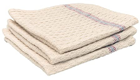 Living Crafts - Barcelona | Gästetuch 100% Baumwolle 30 x 50 cm | Saugfähig, Schnell Trocknend, Lompakte, Leichte Qualität – Ideal für Sport, Strand, Reisen