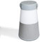 VR7 Bluetooth speaker and LED light Lantern Built In Wireless Speakerphone, Aux In Port, USB Charging Silver (Silver, 17cm)