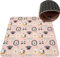 HAMUR HOME Baby Spielmatte Anti-Rutsch Spielteppich Faltbarer Krabbelmatte Kinder BabyTeppich 150x150cm für Kinderzimmer Spielzimmer Waschmaschinen Waschbar Kindermatte (Cute)