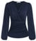 GRACE KARIN Womens Long Lantern Sleeves Shirt Blouse V Neck T Shirts Elegant Tops Navy Blue XL