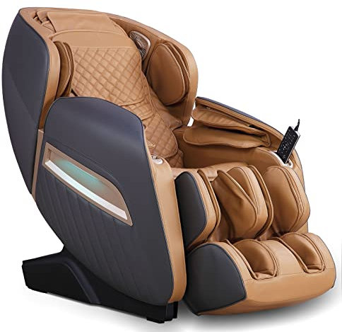 Aspria Massagesessel mit Aufbauservice, Shiatsu Zero-Gravity Massagestuhl für Ganzkörpermassage Inklusive Lieferservice, elektrischer Massagestuhl mit Wärmefunktion, bionischen Massagetechniken