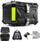 WYZCHDM Aluminium-Topcase Motorradkoffer Alu Top Case Rollerkoffer Motorrad-Heckkasten Helmkoffer Gepäckträger Koffer, mit Press-Lock-Schließsystem - 45L 55L 65L 80L 100L Wasserdicht Motorrad Heckbox