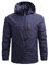 2023 Veste Imperméable pour Hommes Grande Taille avec Capuche Veste Coupe-Vent Fermeture Zippée Extérieur Randonnée Veste De Pluie Respirant Sport Poches pour Cyclisme Voyages Camping Pêche Vélo