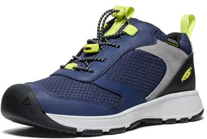 KEEN Unisex Kinder Skua Wasserdicht Sneakers, Naval Academy Evening Primrose, 34 EU