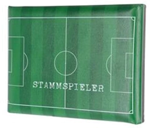 Cepewa - 67315 - Bierkastensitz, Fußball, Stammspieler, 43cm x 33cm, Kunststoff Sitzpad | Bierkastenhocker Sitzkissen