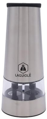 Moulin à sel et poivre électrique inox 2 en 1 -iode