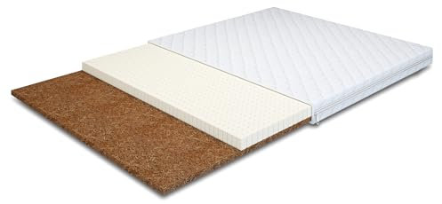 MR Group Matratzentopper LAKOS 90 x 200 cm, Topper Höhe ca. 4 cm H3/H4, Antiallergisch, Antimykotisch, Abnehmbarer Bezug, für alle Betten, Mikrofaser