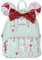 Loungefly Disney Minnie Holiday Peppermint Ornaments Mini Backpack
