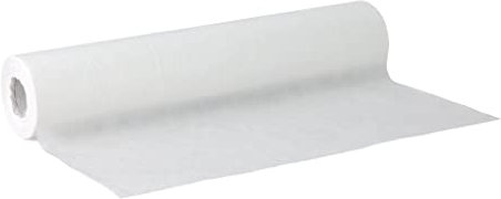 Habys Einwegauflage aus Vlies glatt 50cm x 50m auf Rolle mit Perforation I Weiß I Vlieslaken Liegenabdeckung Medizinalkrepp Ärzterollen I Kosmetikliege - Tatto - SPA - Ärztekrepp