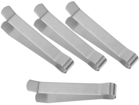 Ciieeo 4stücke Kerzenlöscher Aus Edelstahl Mit Löschklammer Für Kerzen Und Feuerlöscher Dochtklammer Für Öllampen Einfach Zu Verwenden Reinigen