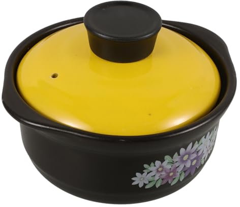 Ciieeo Olla De Barro Para Guisar Utensilios De Cocina Cazuela De Barro Horno Diseño Antiadherente Para Cocinar Fácilmente