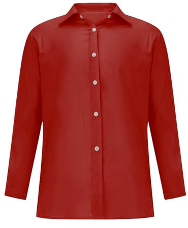 Rosso Donna Special Deals Camicie Donna Estive Tute da Passeggio Eleganti Blusa Leopardata Donna Magliette Rosa Donna Top Fluo Donna Discoteca Camicia Donna Colore Turchese Velluto Donna Prime Deals