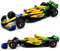 JODIYA AH 1/43 - Modello di auto per Mclaren 2024 F1 MCL38 Gran Premio di Monaco 4# Lando Norris 81# Oscar Piastri, in lega, collezione regalo (1/43 MCL38 Monaco #81)