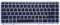 Nuevo reemplazo de teclado de diseño de EE. UU. para HP EliteBook 840 G1 G2 / 850 G1 G2 / HP ZBook 14 portátil teclado no retroiluminado con marco