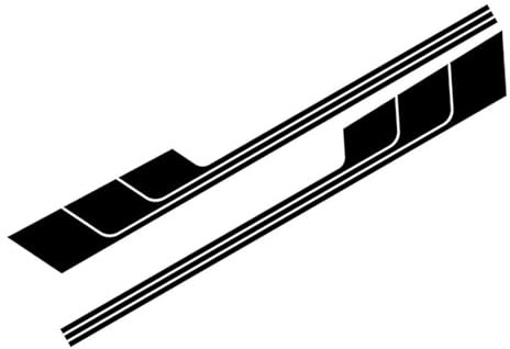 Rufutle Adesivi Auto per Audi Q7 4M 4L Quattro S Line, Adesivi in Vinile per Portiere, fiancate e carrozzeria dell'auto