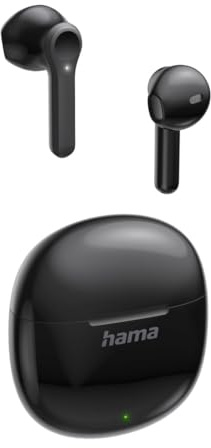 Hama Bluetooth-hörlurar Action One, True Trådlös, Hörlurar, Svart