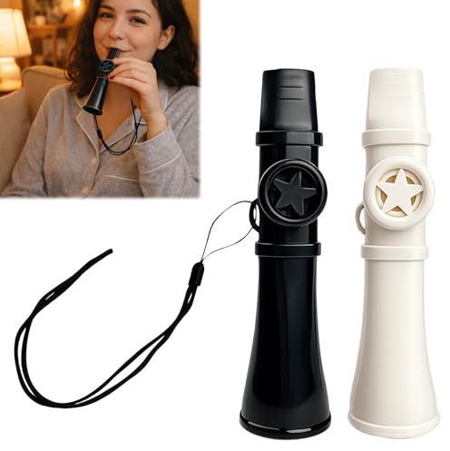 2 Stück Kazoo Instrument,Blasinstrumente,Leichtes Kindermusikinstrument, Einfach Zu Transportieren, Geeignet Für Kinder Und Erwachsene Und Vielseitig Einsetzbar, Z. B. Bei Ausflügen Und Partys