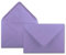 25x Brief-Umschläge in Flieder - 80 g/m² - Kuverts in DIN B6 Format 12,5 x 17,6 cm - Nassklebung ohne Fenster