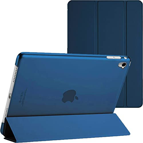 For Apple iPad Pro 10.5 (2017) A1701 A1709 And iPad Air 3 (2019) A2152 A2123 A2153 Smart Case with Auto Wake/Sleep (Blue)
