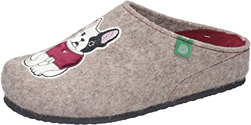Dr. Brinkmann 320015-08 Unisex Hausschuhe, Beige - beige - Größe: 41 EU