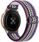 20mm Armband Kompatibel für Samsung Galaxy Watch 4/4 Classic/Galaxy Watch 3 41mm/Active 2/Galaxy Watch 42mm Nylonschlaufe für Amazfit Bip/Bip Lite Elastisches Verstellbares Ersatz Sportarmband BöhmenS