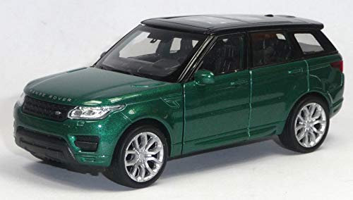 Welly Modellauto kompatibel mit Range Rover Sport dunkelgrün ca. 11,5cm