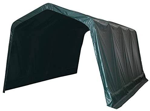 Nexos Trading Ersatzdach mit Seitenwänden für Weidezelt 3,3m x 4,8 m | Dachplane Dachbezug PVC 550g/m² PE wasserdicht grün frostfest