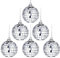 Spiegelkugel,Discokugel,6cm Silberne Hängekugel,Silber Discokugel,Silberne Spiegelkugeln,Spiegel Discokugeln,Klein Spiegelkugel,Disco Ball für Party,Mirrorball,Klassische Discokugel