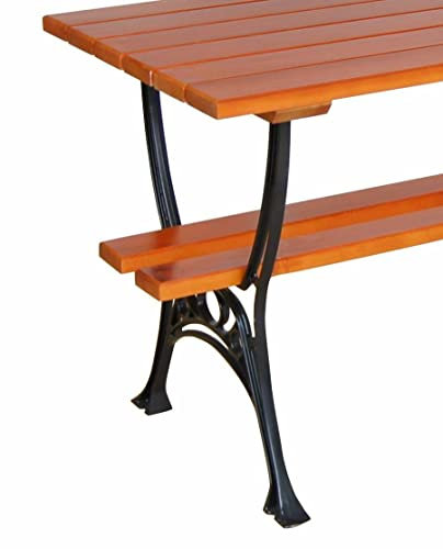 Lot de 2 verres en aluminium pour tables - Table de jardin - Pieds